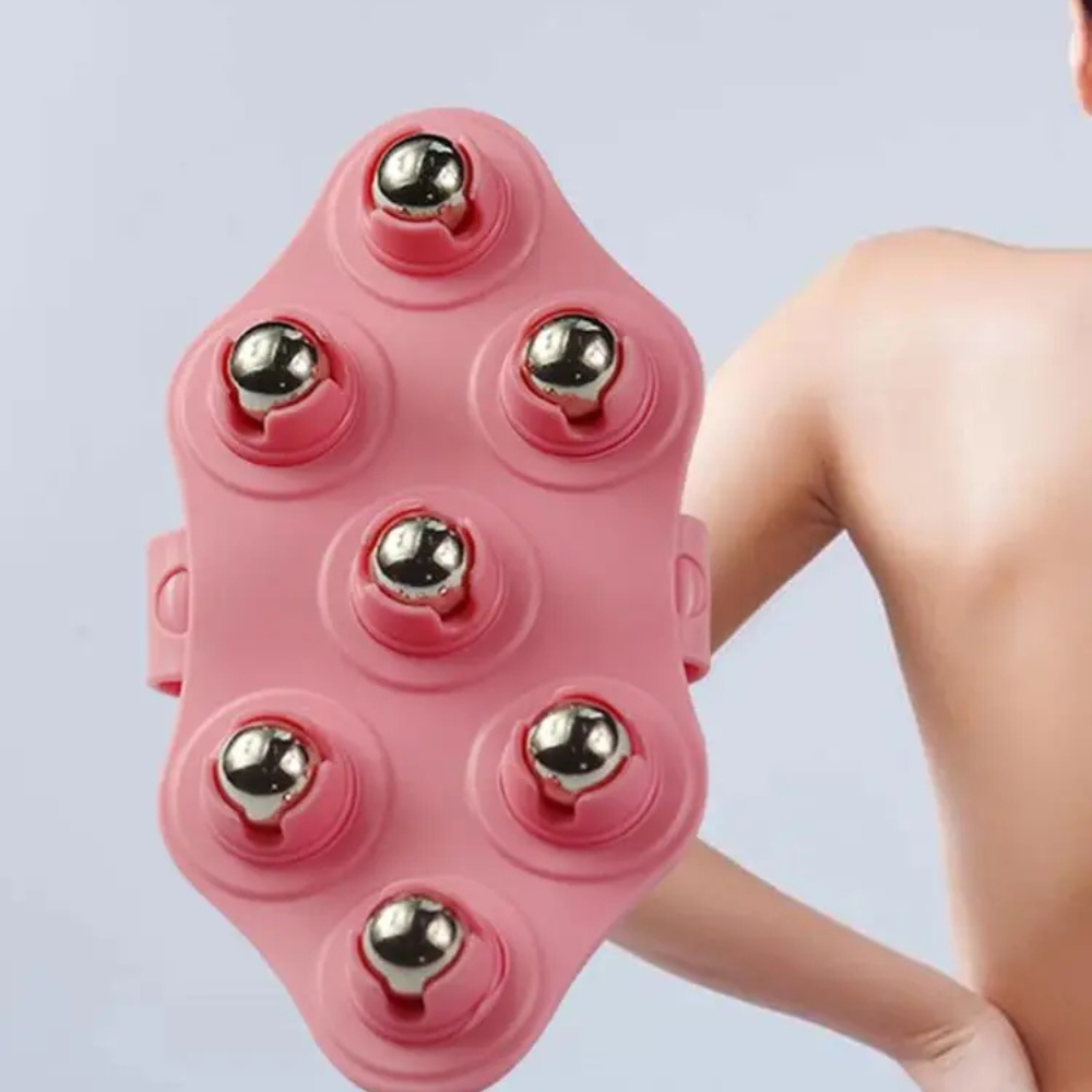 Rouleau masseur en jade – Balle de massage corps, jambes et abdomen, relaxation & affinage