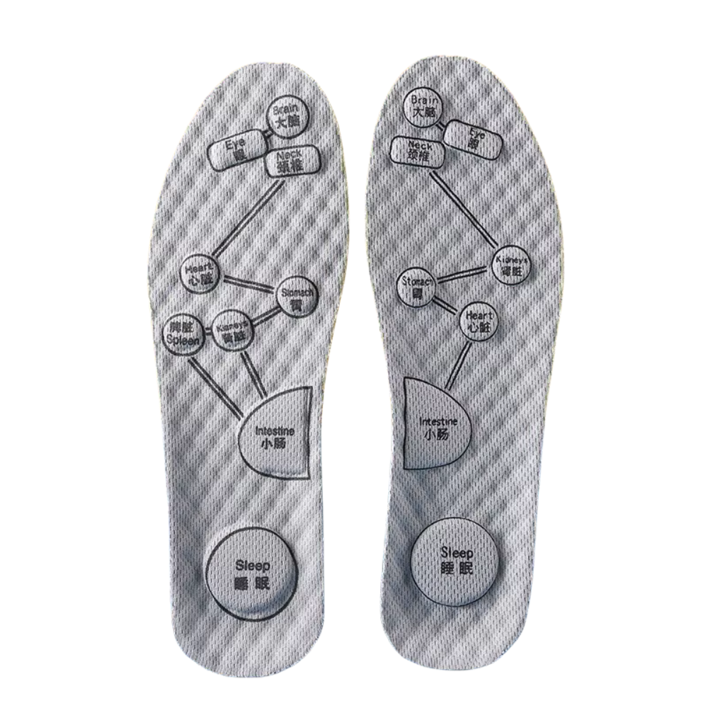 Semelle acupression – Semelles respirantes et déodorantes pour chaussures de sport, confort médical pour hommes et femmes