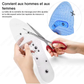 Semelles magnétiques en silicone – Massage d’acupression, thérapie plantaire, soulagement des douleurs et perte de poids