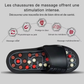 Sandales d’acupression Shiatsu – Massage pieds, soulagement fasciite plantaire et stimulation réflexologie