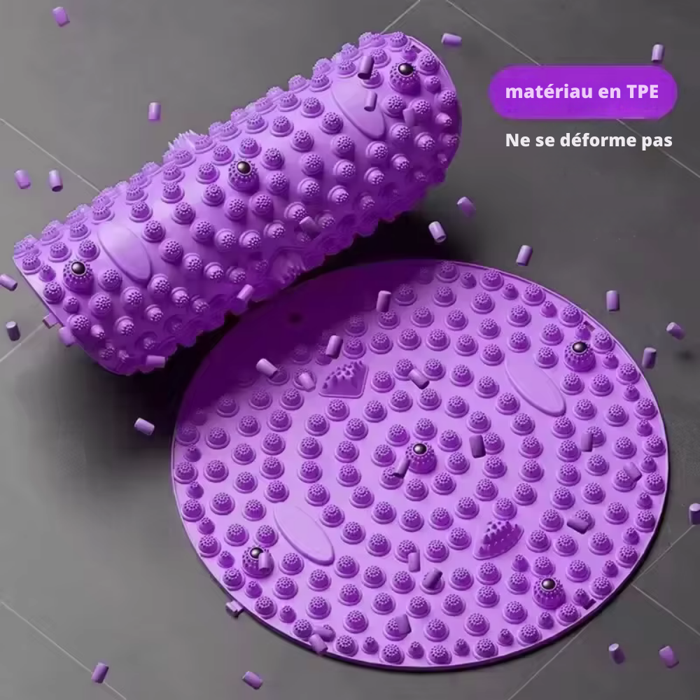 Tapis picot – Tapis de massage des pieds à acupression, stimulation plantaire, yoga et marche santé