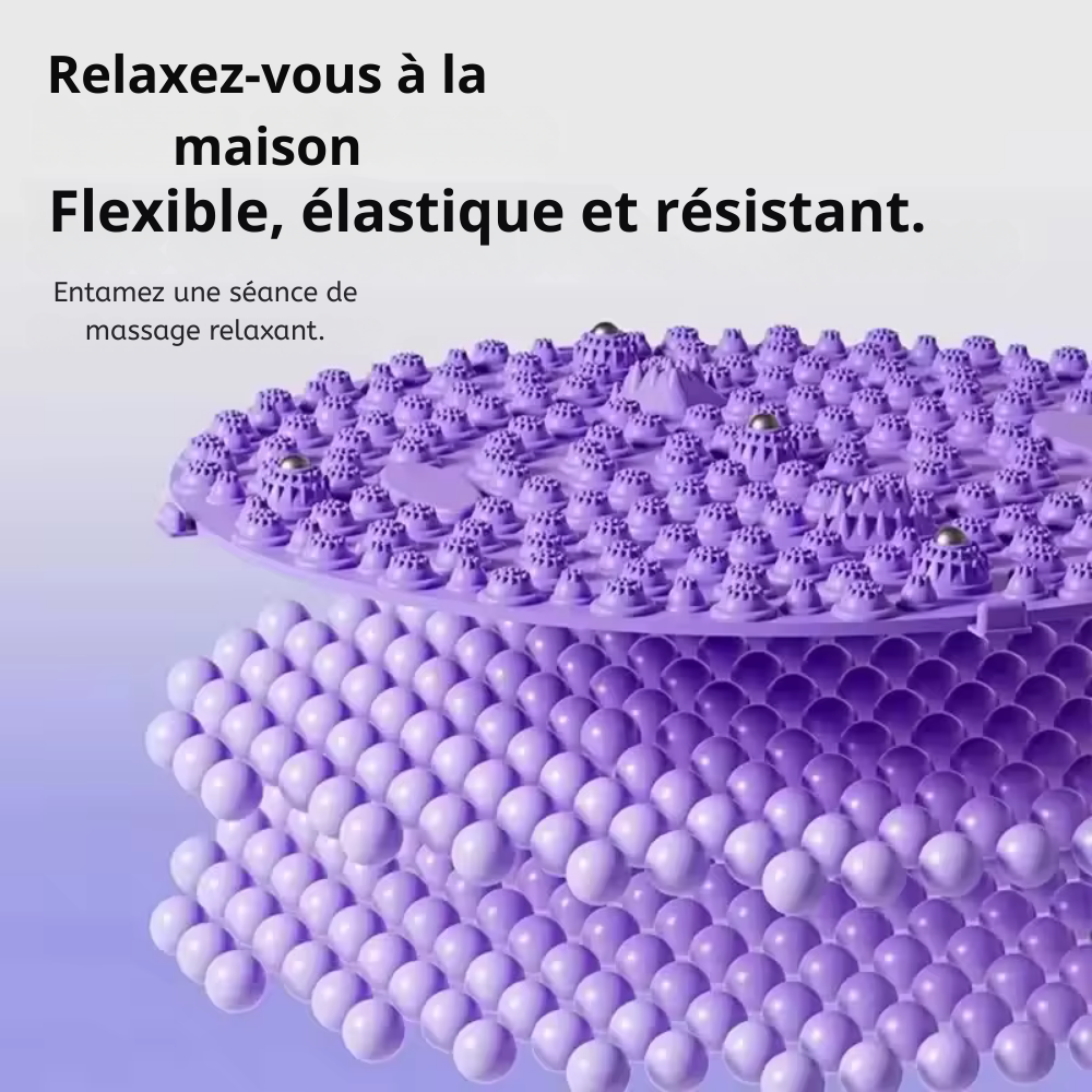 Tapis picot – Tapis de massage des pieds à acupression, stimulation plantaire, yoga et marche santé