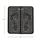 Tapis massage pieds électrique – Massage points d’acupression, circulation sanguine améliorée, 8 modes et 19 niveaux de relaxation