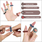 Bague d’acupression – Lot de 10/20 anneaux sensoriels pour doigts, massage anti-stress, relaxation et stimulation