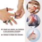 Bague d’acupression – Lot de 10/20 anneaux sensoriels pour doigts, massage anti-stress, relaxation et stimulation