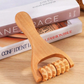 Rouleau de Massage en Bois – Thérapie Corps, Visage, Épaules et Cou – Outil Relaxation et Massage Manuel