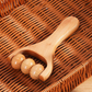 Rouleau de Massage en Bois – Thérapie Corps, Visage, Épaules et Cou – Outil Relaxation et Massage Manuel