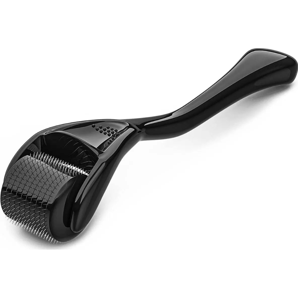 Derma Roller 540 Aiguilles – Dermaroller Professionnel Soin de la Peau, Barbe et Cheveux