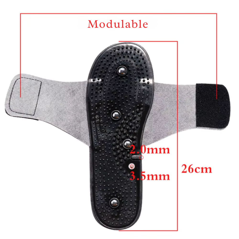Sandales de réflexologie – Sandales de massage pour pieds, thérapie TENS EMS, relaxation plantaire