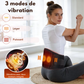 Ceinture chauffante lombaire – Ceinture de massage pour le dos avec 3 niveaux de chaleur et vibration, soutien lombaire et soulagement menstruel