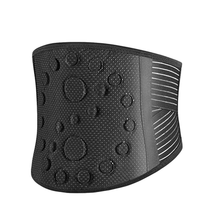 Ceinture pour le dos chauffante – Ceinture lombaire magnétique auto-chauffante pour soulager douleurs et sciatique