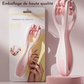 Masseur de doigts portable à rouleaux – Double rangée, soulage la fatigue et stimule la circulation sanguine