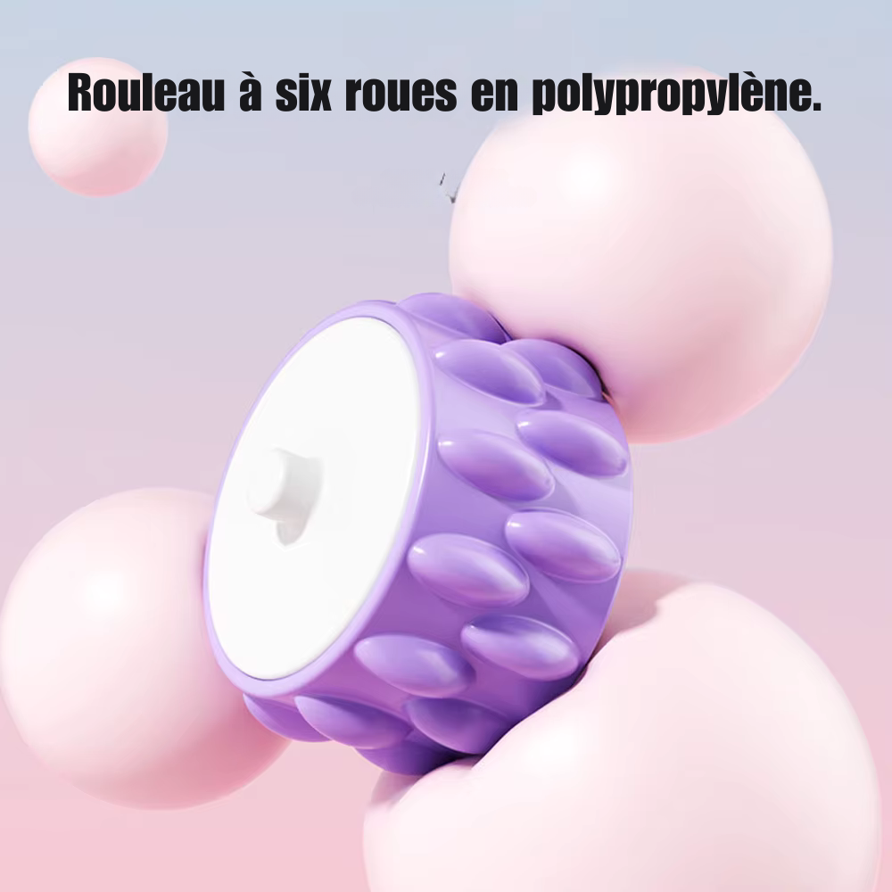 Appareil de drainage lymphatique anti-cellulite – Masseur manuel pour jambes, ventre et bras