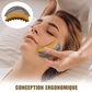 Brosse drainage lymphatique – Massage visage, réduction des poches et fatigue, outil sculptant menton et peau