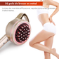 Appareil pour drainage lymphatique – Brosse de massage électrique corps entier, anti-cellulite, Gua Sha, brûle-graisses et lumière rouge chauffante