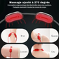 Appareil massage nuque – Mini masseur portable intelligent pour détente cervicale