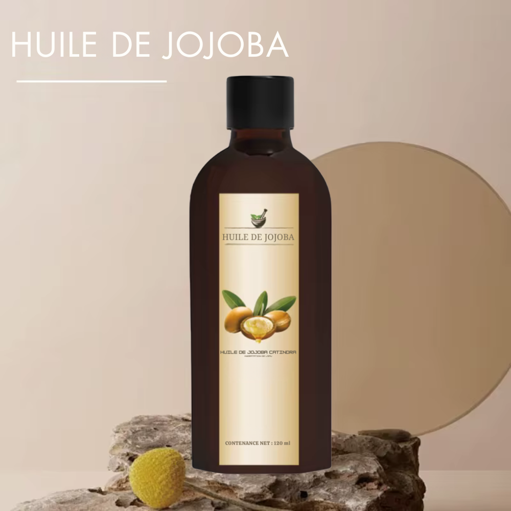 Huile de massage bio au jojoba 120 ml – hydratante, raffermissante et lissante
