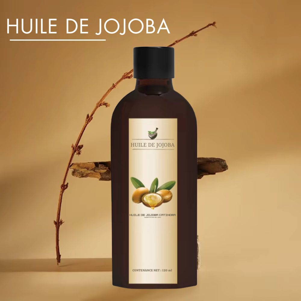 Huile de massage bio au jojoba 120 ml – hydratante, raffermissante et lissante
