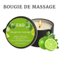 Bougie de massage parfumée – détente, hydratation et aromathérapie spa de luxe