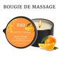 Bougie de massage parfumée – détente, hydratation et aromathérapie spa de luxe