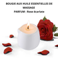 Bougie pour massage parfumée aux fruits – hydratante et apaisante, luxe naturel