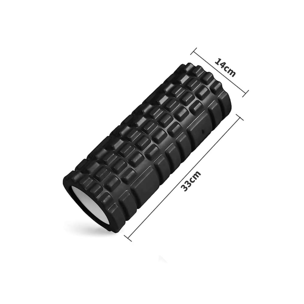 Foam Roller 33 cm – Massage musculaire dos & entraînement fitness