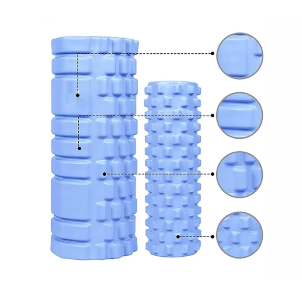 Foam Roller 33 cm – Massage musculaire dos & entraînement fitness