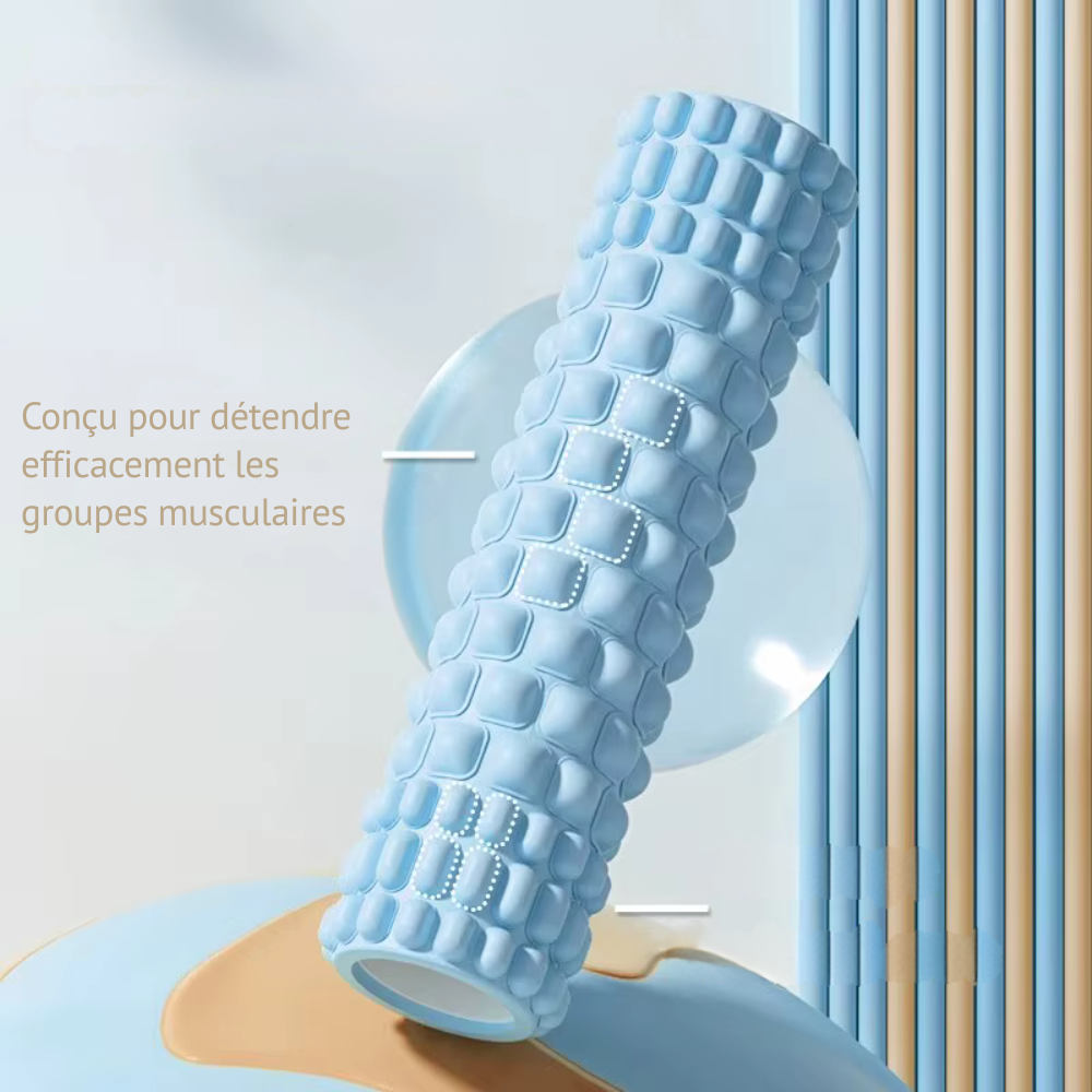 Foam Roller dos et muscles – soulagement douleurs et récupération jambes & bras