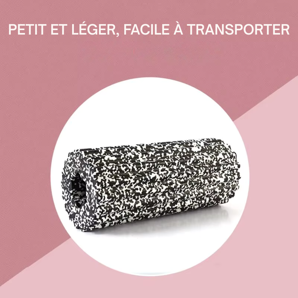 Foam Roller EPP haute densité – Rouleau de massage creux yoga & fitness pour relaxation musculaire