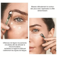 Rouleau Massage Visage Contour des Yeux – Applicateur Crème Anti-Rides en Alliage Doré