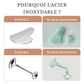 Rouleau Facial en Acier Inoxydable & Gua Sha – Traitement Visage, Corps, Détente et Pierre Massage Visage
