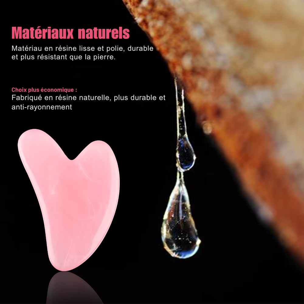 Rouleau Visage en Y 3D & Gua Sha – Massage Cou et Visage 360° – Outil Lifting et Anti-Rides