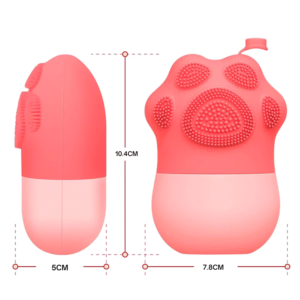 Rouleau de Glace Visage en Silicone – Massage Facial Rafraîchissant – Réduit les Poches et Apaise la Peau