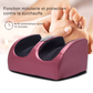 Masseur Pied Électrique – Shiatsu Chauffant, Relaxation Musculaire et Soulagement Fatigue Pieds et Mollets
