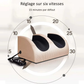 Appareil pour le massage des pieds – Shiatsu, rouleaux vibrants et soulagement fatigue