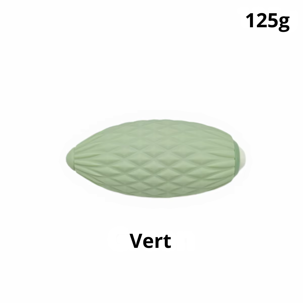 Balle de massage en silicone pour fasciite plantaire, relâchement myofascial et massage du dos, cou, pieds et jambes