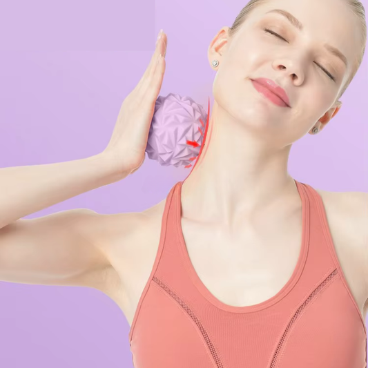 Balle de massage fascia – pieds, dos, épaules et cou, relaxation musculaire & yoga