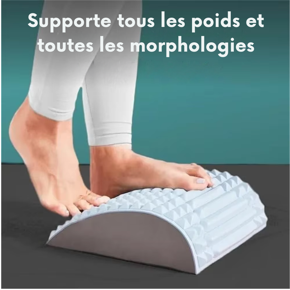 Coussin massant dos – soutien lombaire, soulagement sciatique et correction posture