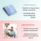 Coussin massant dos – soutien lombaire, soulagement sciatique et correction posture