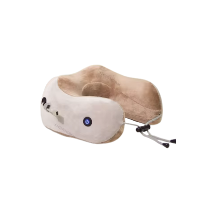 Coussin massant cervicales – Oreiller électrique en U pour cou et épaules, portable pour maison, voiture et extérieur