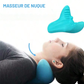 Coussin massage cervical – Masseur de cou à pétrissage profond, portable pour la maison et le voyage