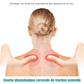 Coussin massage cervical – Masseur de cou à pétrissage profond, portable pour la maison et le voyage