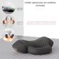 Masseur électrique cervicales – Oreiller chauffant avec vibration, étirement du cou et traction dorsale