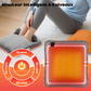 Coussin massant chauffant pieds – Tapis de massage électrique portable, 4 températures, 4 minuteries