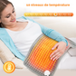 Coussin chauffant électrique – Massage corps complet, micro-velours, 10 températures