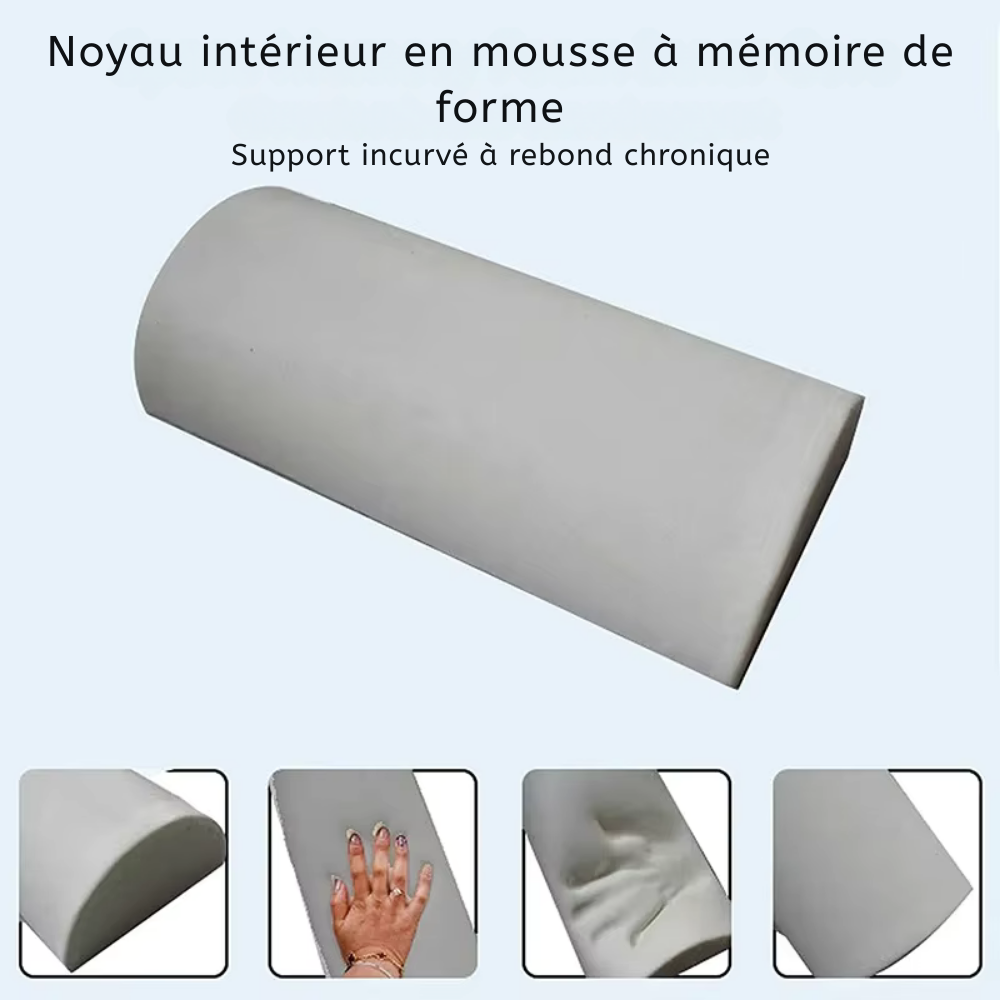 Coussin massant chauffant – Jade et tourmaline, oreiller chauffant pour cou et cervicales