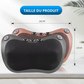 Coussin de massage shiatsu électrique – Massage tête, cou, épaules et dos, 3 vitesses