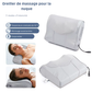 Coussin massage shiatsu – Oreiller électrique pour cou, épaules et dos, relaxation cervicale