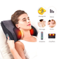 Coussin massage shiatsu 3D – Dos, cou et jambes avec chauffage, relaxation profonde
