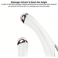 Stylo de massage électrique pour les yeux – Électrostimulation visage anti-âge, anti-rides et cernes, soin beauté du visage et des yeux